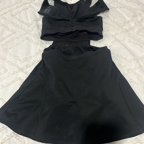 Puma Dry Cell Balance Dress Black Tennis Mesh Cutout Sleeveless Shorts Size xs - Picture 9 of 9